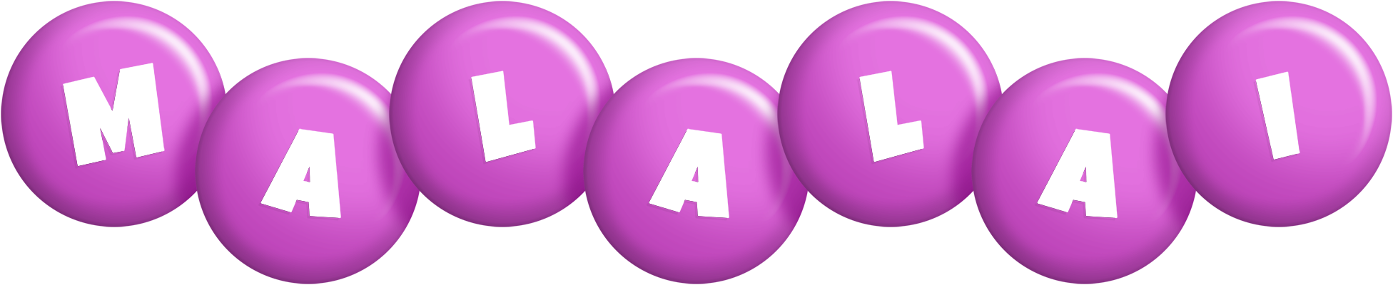 Malalai candy-purple logo