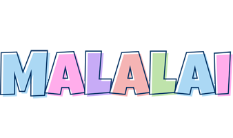 Malalai pastel logo