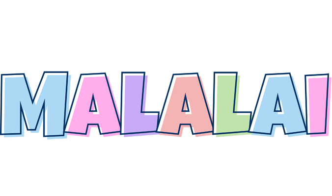 Malalai pastel logo
