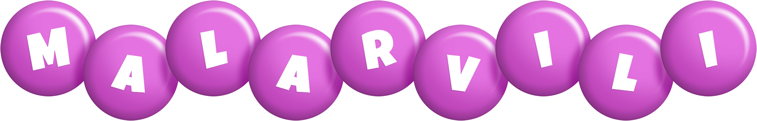 Malarvili candy-purple logo