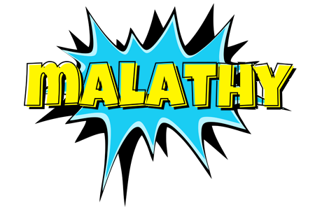 Malathy amazing logo