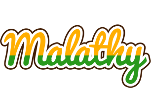 Malathy banana logo