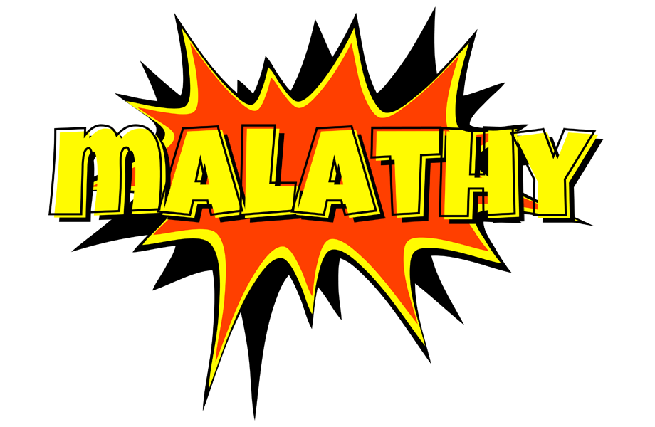 Malathy bazinga logo