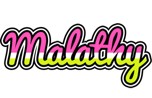 Malathy candies logo