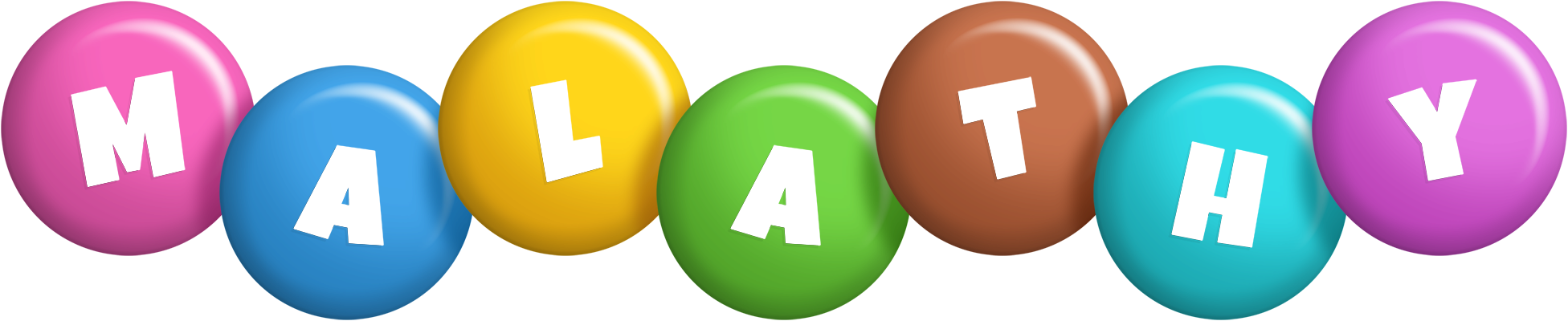 Malathy candy logo