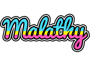 Malathy circus logo