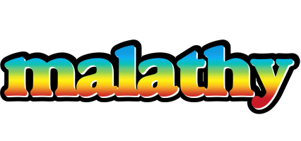 Malathy color logo