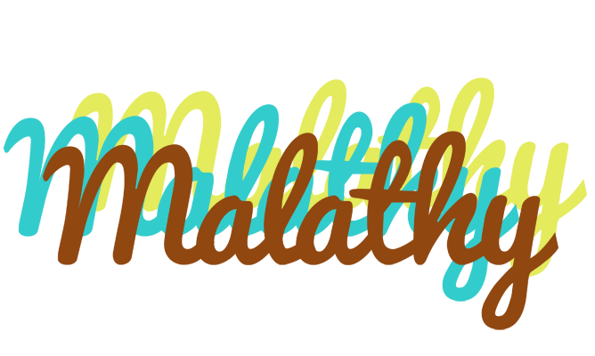 Malathy cupcake logo
