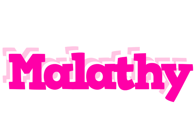 Malathy dancing logo