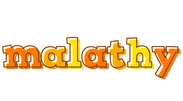 Malathy desert logo