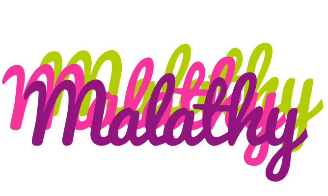 Malathy flowers logo