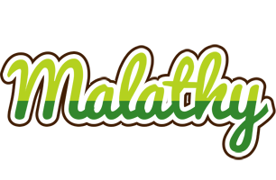 Malathy golfing logo