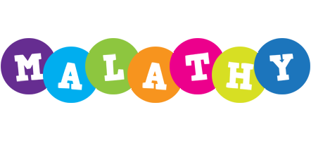 Malathy happy logo