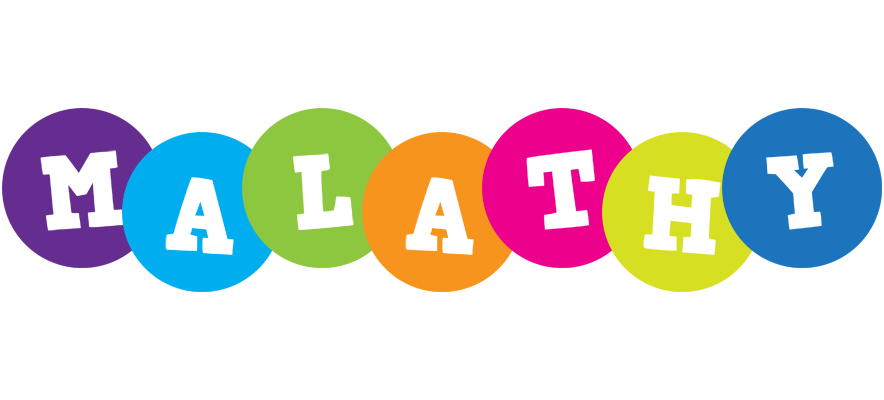 Malathy happy logo