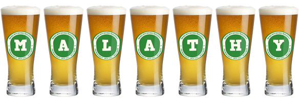 Malathy lager logo