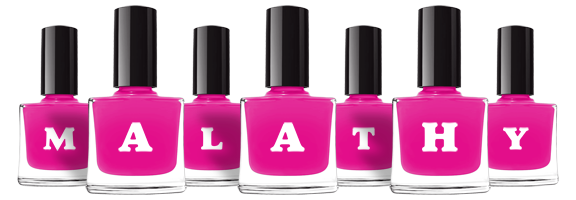 Malathy nails logo