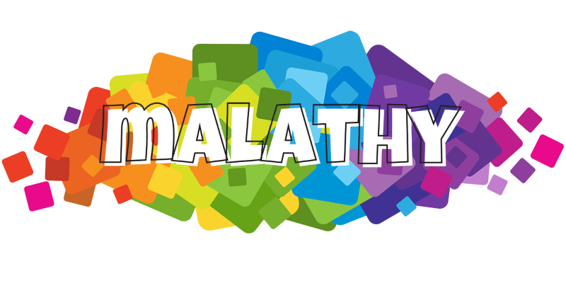 Malathy pixels logo