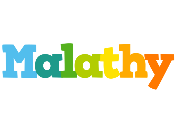 Malathy rainbows logo
