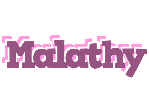 Malathy relaxing logo