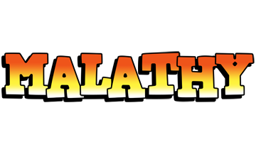 Malathy sunset logo