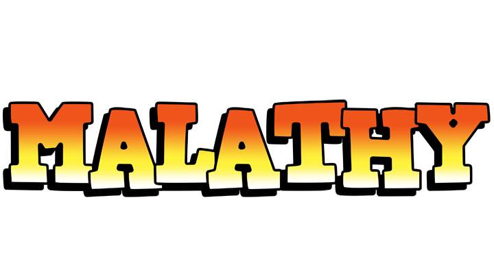 Malathy sunset logo