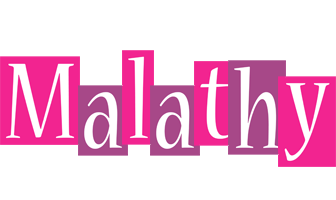 Malathy whine logo