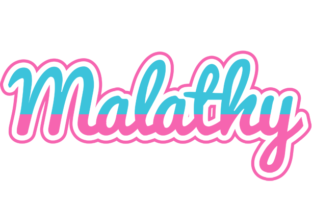 Malathy woman logo