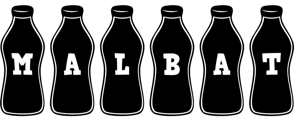 Malbat bottle logo