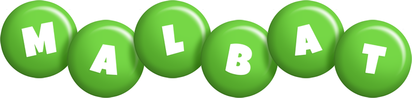 Malbat candy-green logo