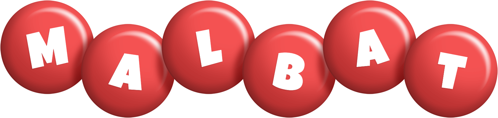 Malbat candy-red logo