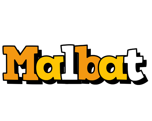 Malbat cartoon logo