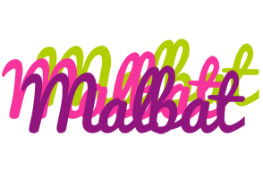 Malbat flowers logo