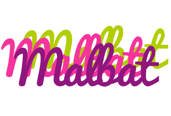Malbat flowers logo