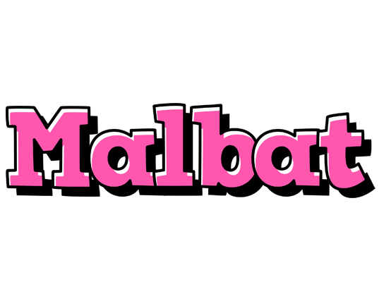 Malbat girlish logo