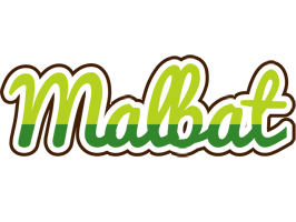Malbat golfing logo