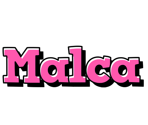 Malca girlish logo