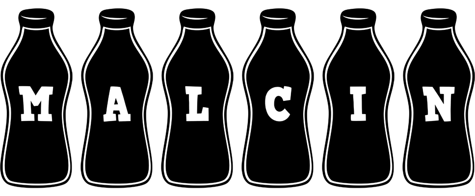 Malcin bottle logo