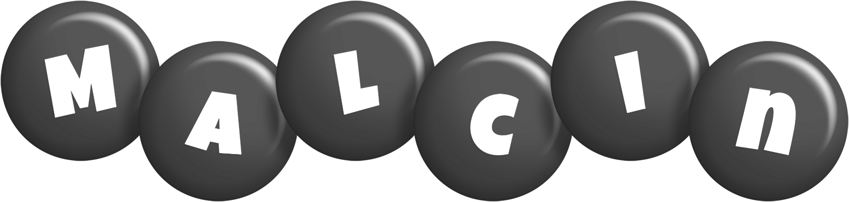 Malcin candy-black logo