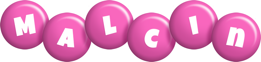 Malcin candy-pink logo