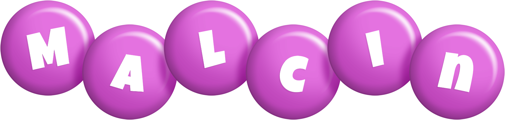 Malcin candy-purple logo