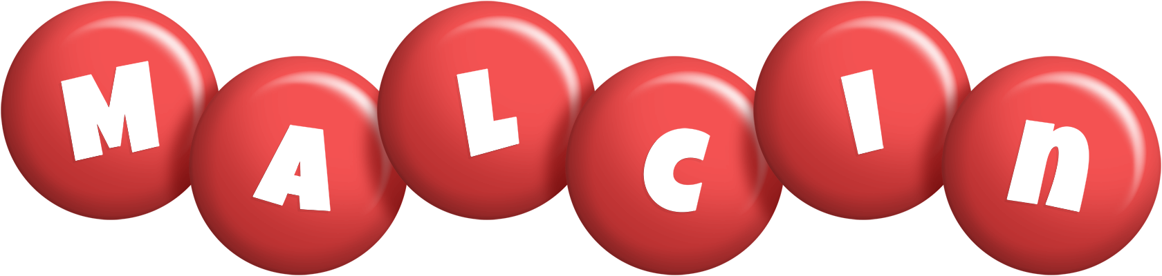 Malcin candy-red logo