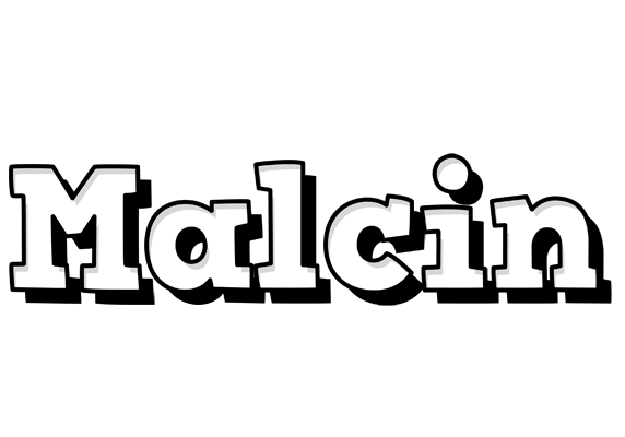 Malcin snowing logo