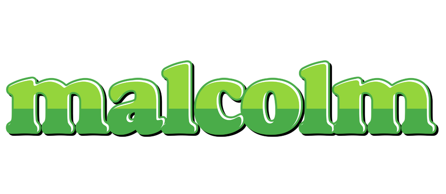 Malcolm apple logo
