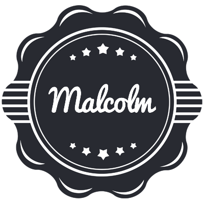 Malcolm badge logo