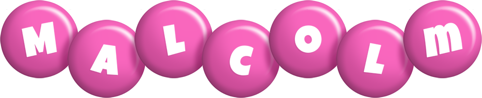 Malcolm candy-pink logo