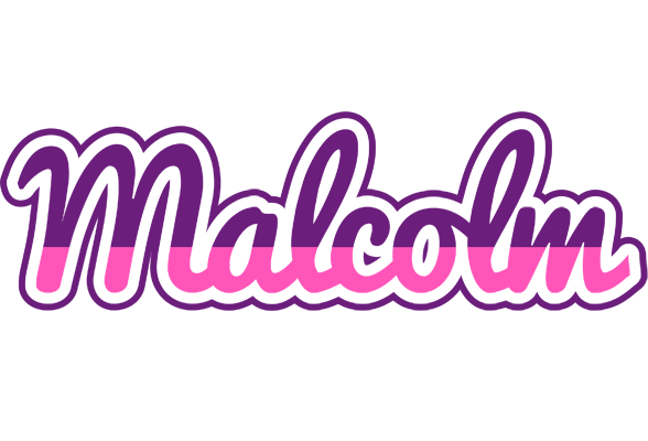 Malcolm cheerful logo