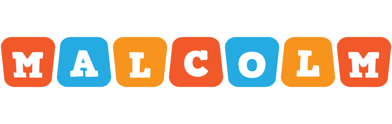 Malcolm comics logo