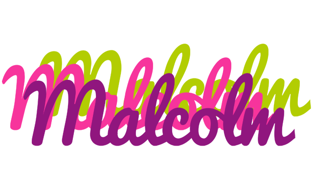 Malcolm flowers logo