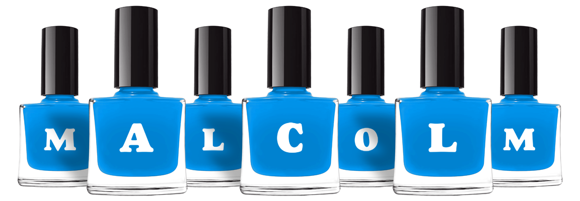 Malcolm glossy logo