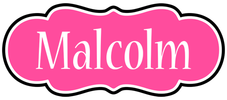 Malcolm invitation logo